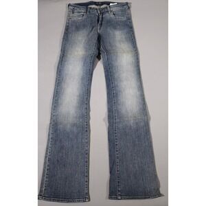 Armani Jeans Bootcut Jeans Womens 27 Blue Medium Wash Stretch‎ Denim J33SW